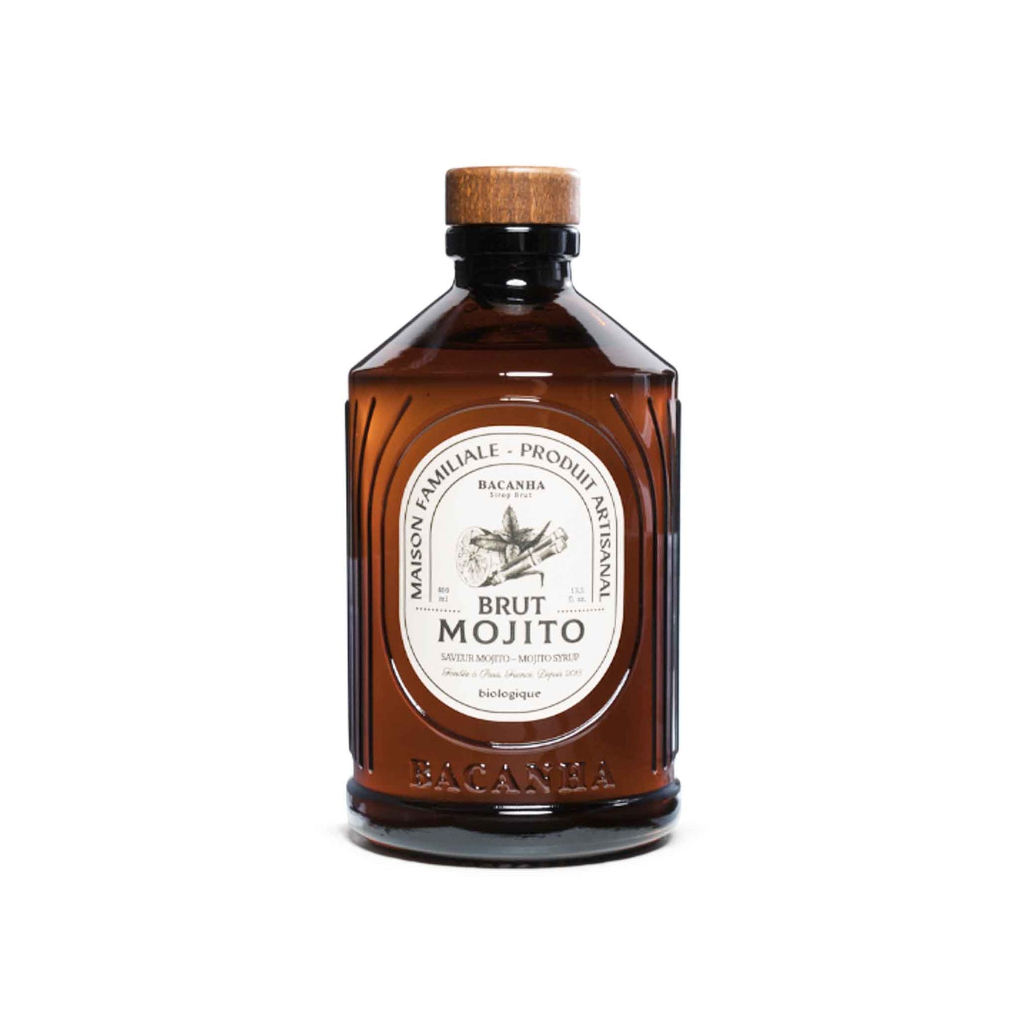 BACANHA BRUT MOJITO SYRUP 13.5oz