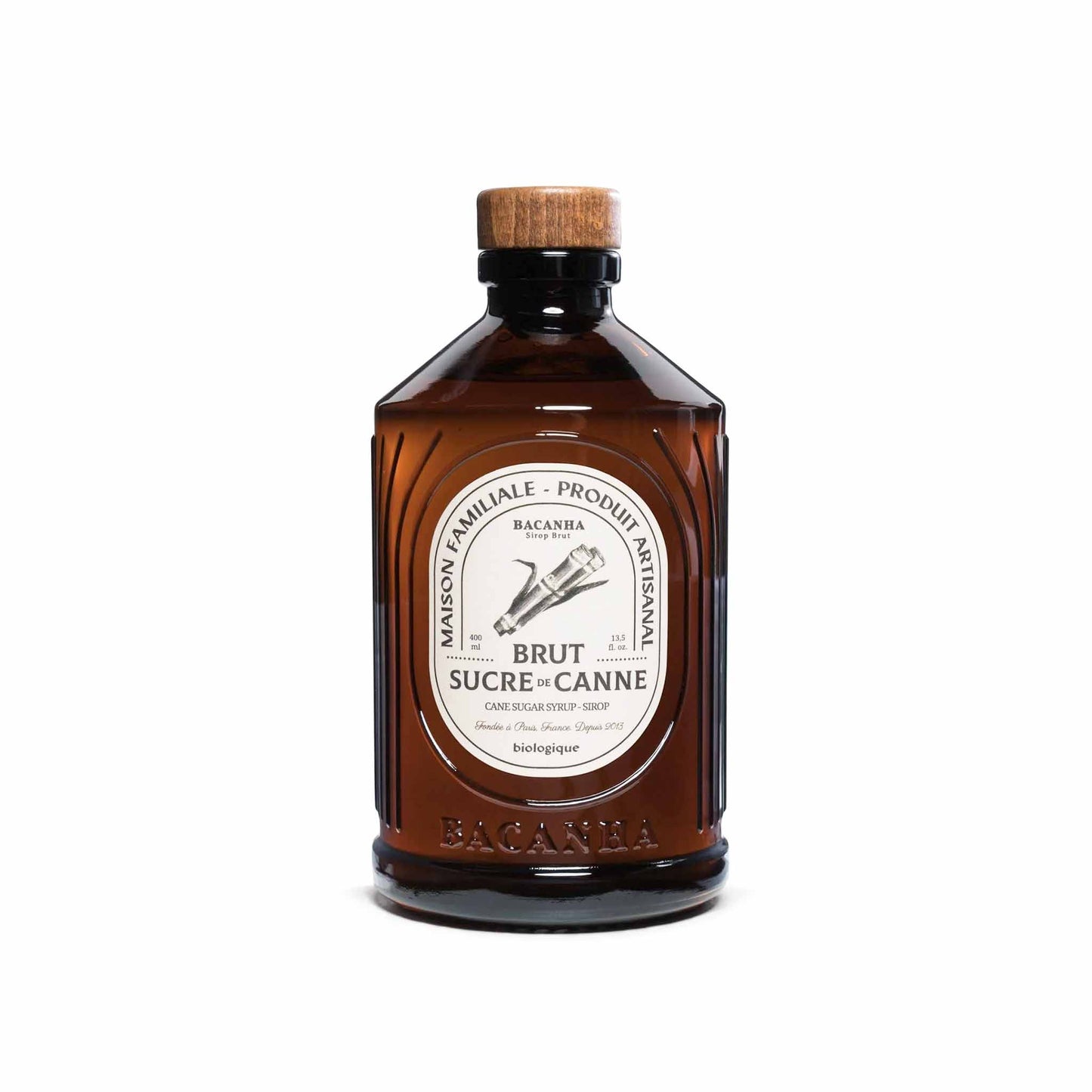 BACANHA BRUT ORGANIC CANE SUGAR SYRUP 400ml