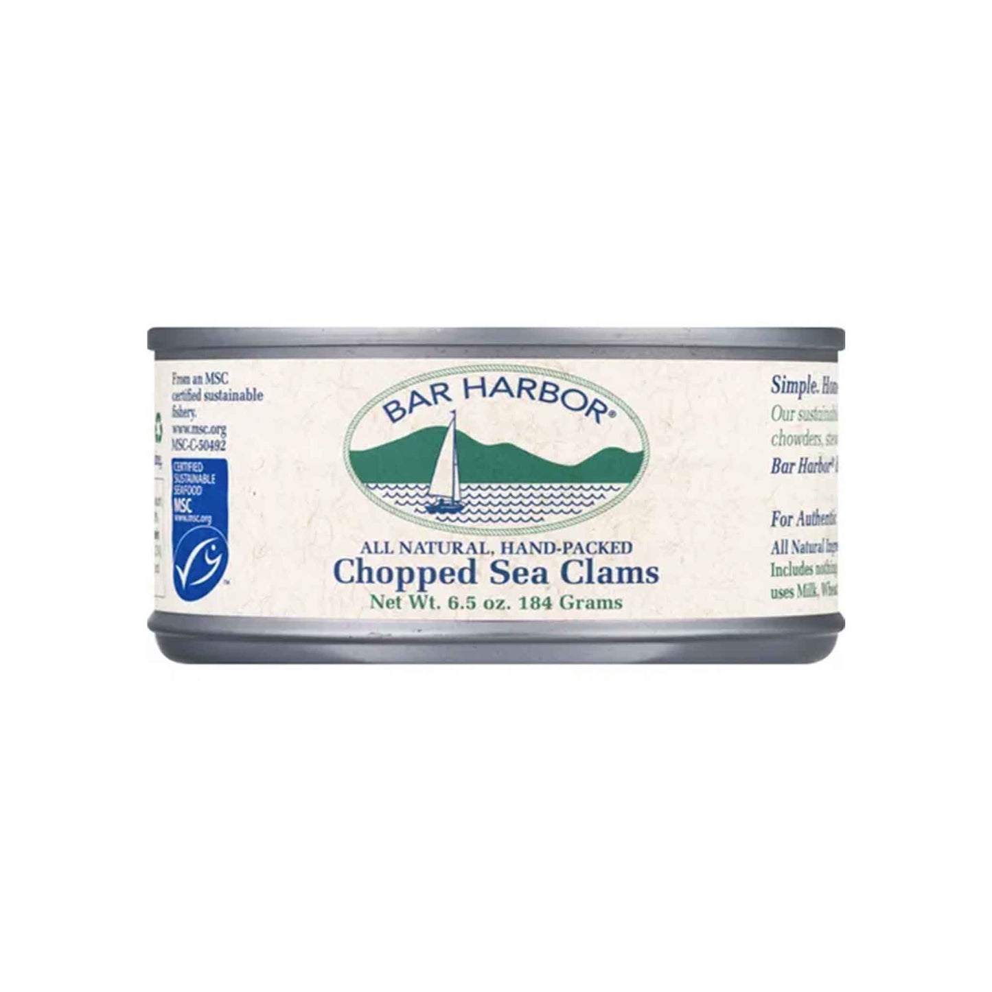 BAR HARBOR CHOPPED CLAMS 184g