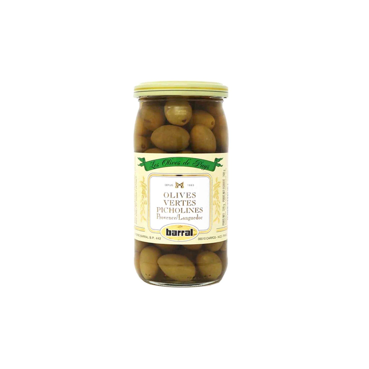 BARRAL PICHOLINE OLIVES 320g