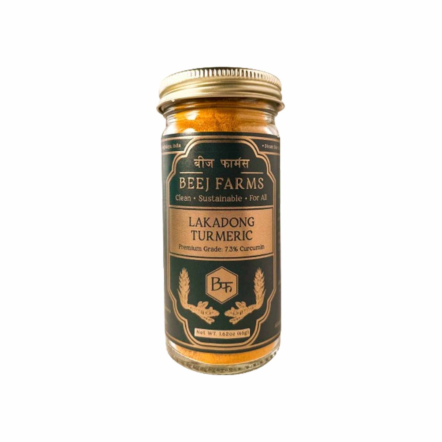 BEEJ FARMS LAKADONG TURMERIC 46g