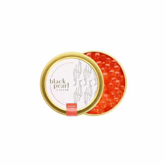 Black Pearl Salmon Roe Caviar 4oz