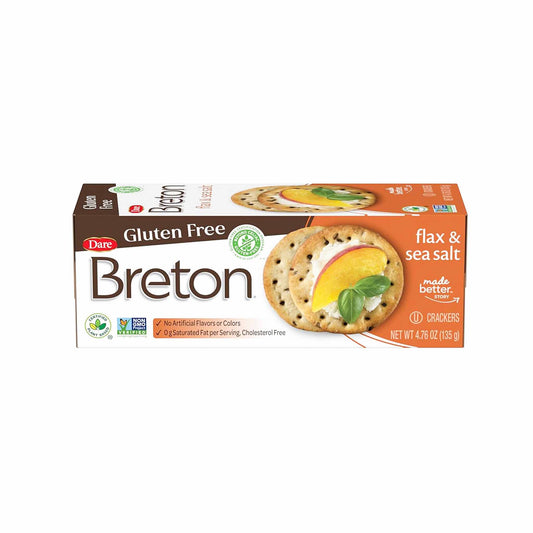 BRETON GLUTEN FREE ORIGINAL WITH FLAX 4.76oz