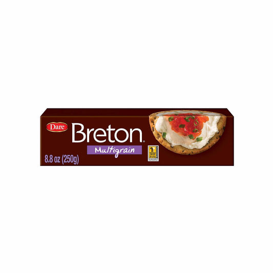 BRETON MULTIGRAIN CRACKERS 8.8oz