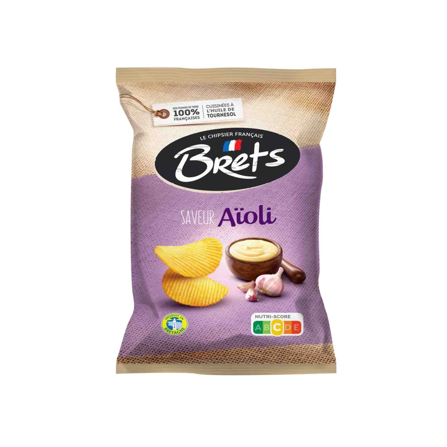 BRETS AIOLI CHIPS 125g