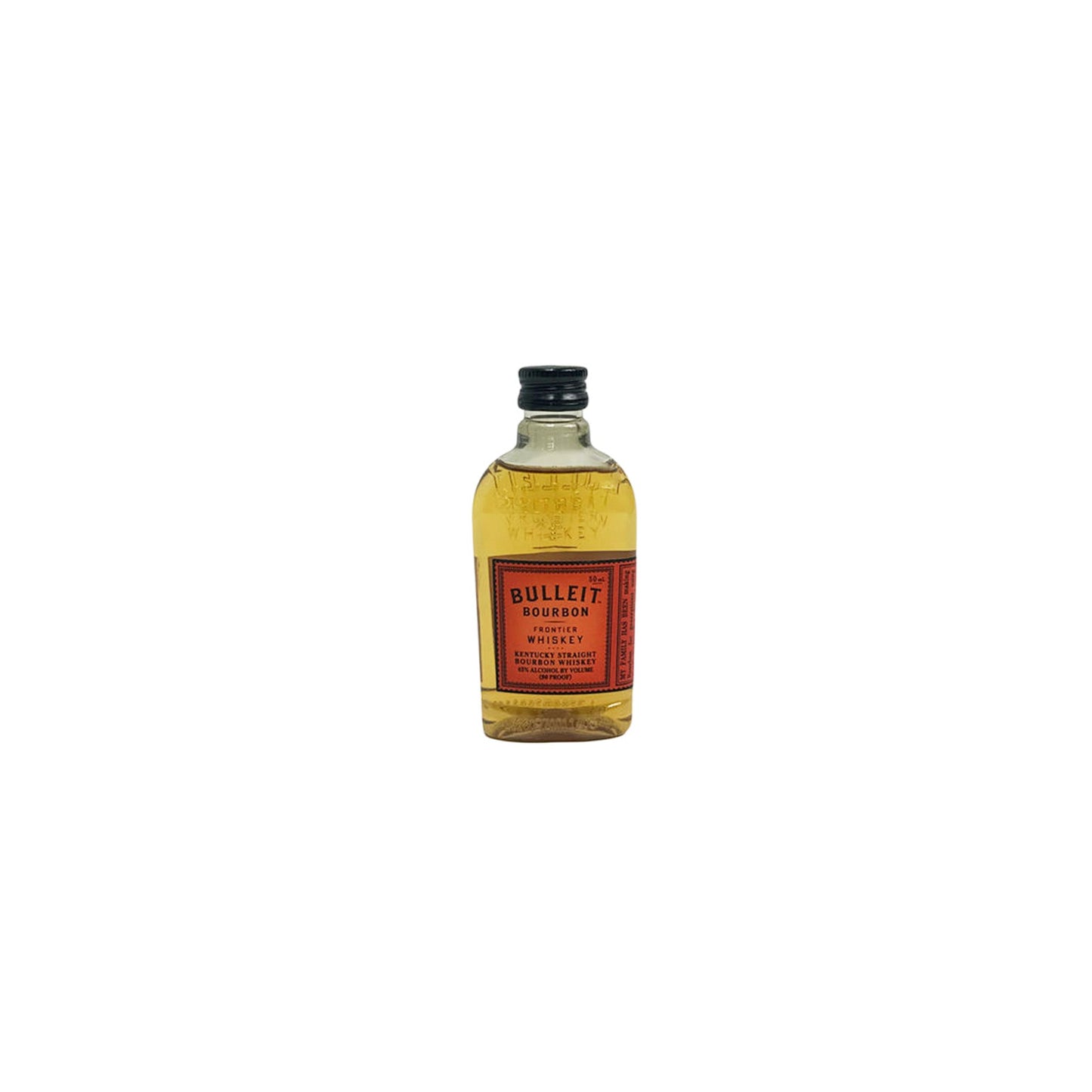 BULLEIT BOURBON WHISKEY MINIATURE 50ml