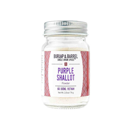 BURLAP & BARREL PURPLE SHALLOT POWDER 3oz