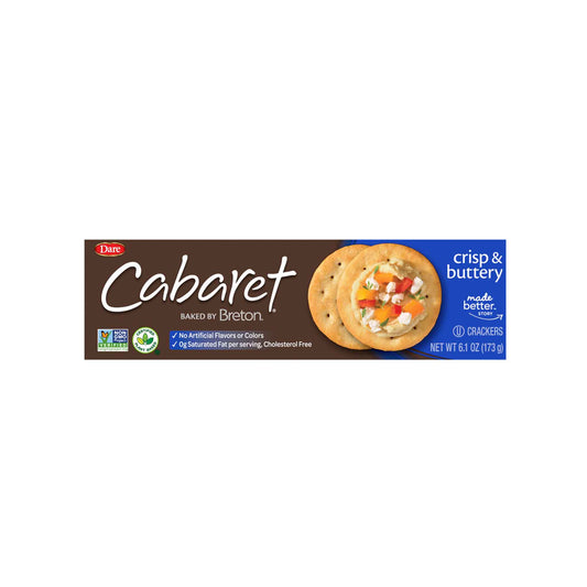 CABARET CRISP & BUTTERY CRACKERS 7oz