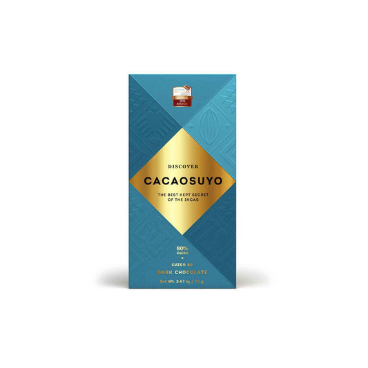 CACAOSUYO CUZCO 80% DARK CHOCOLATE 2.47oz