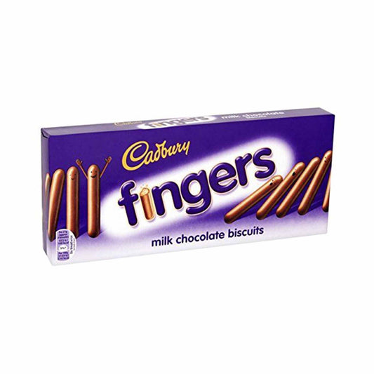 CADBURY'S FINGERS MILK CHOCOLATE 114g