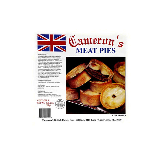 CAMERONS SCOTCH MEAT PIES 4PACK 510g