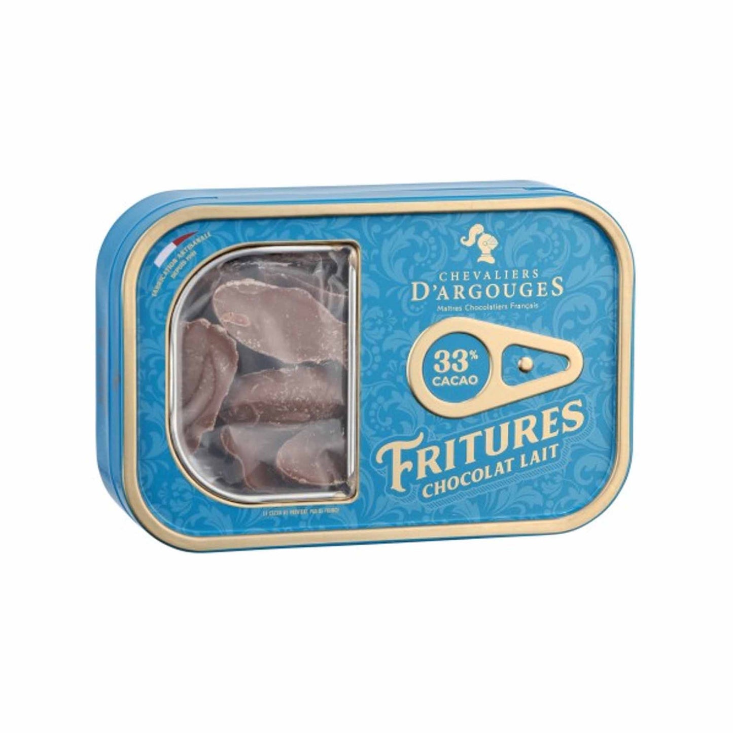 CHEVALIER D'ARGOUGES MILK CHOCOLATE FISH 90g