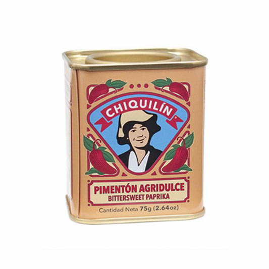 CHIQUILIN BITTERSWEET PAPRIKA TIN 75g