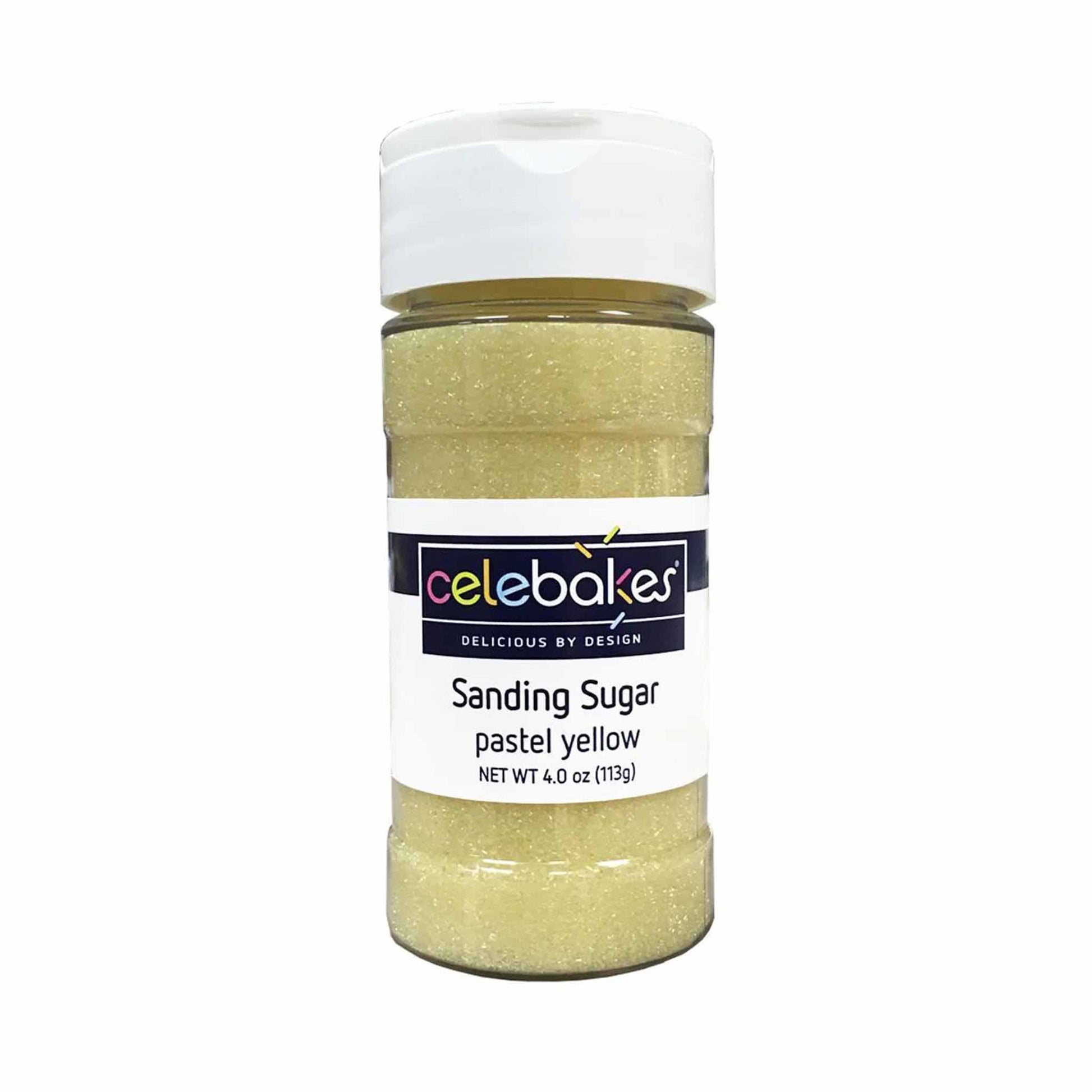 Pastel Yellow Sanding Sugar to Decorate Cookies