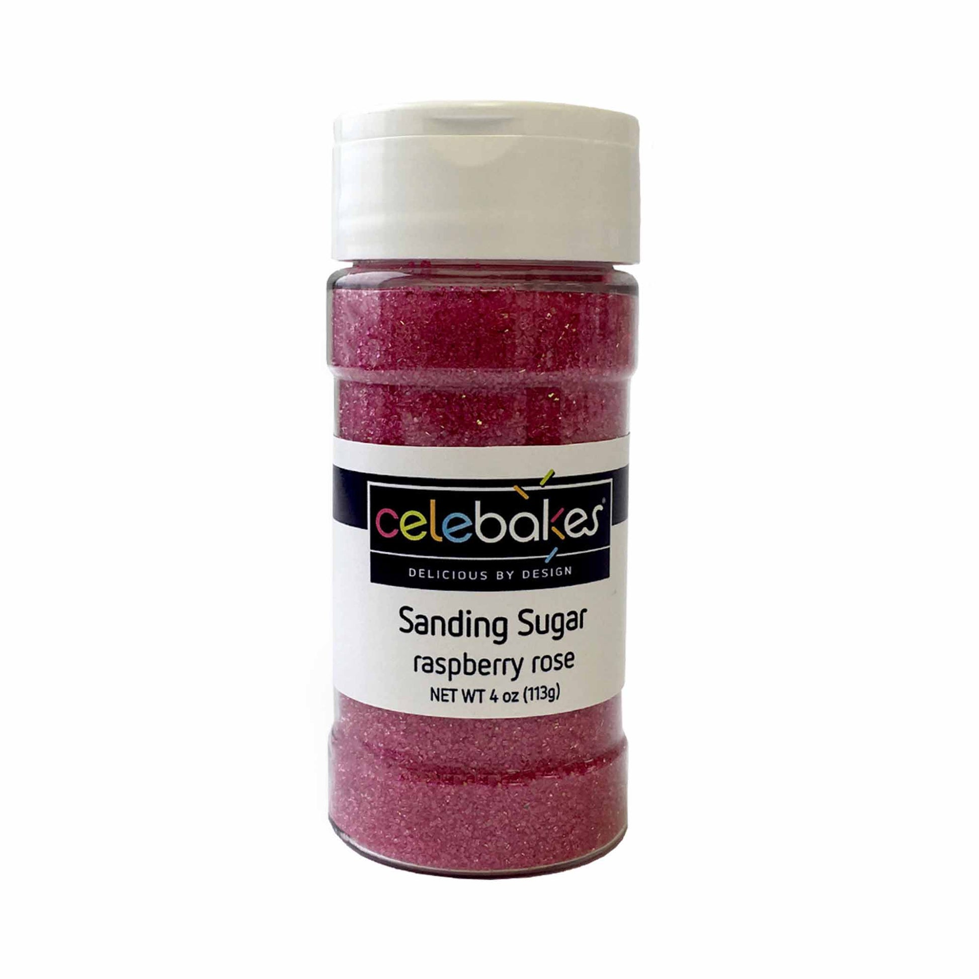 Raspberry Rose Sanding Sugar for Cookies