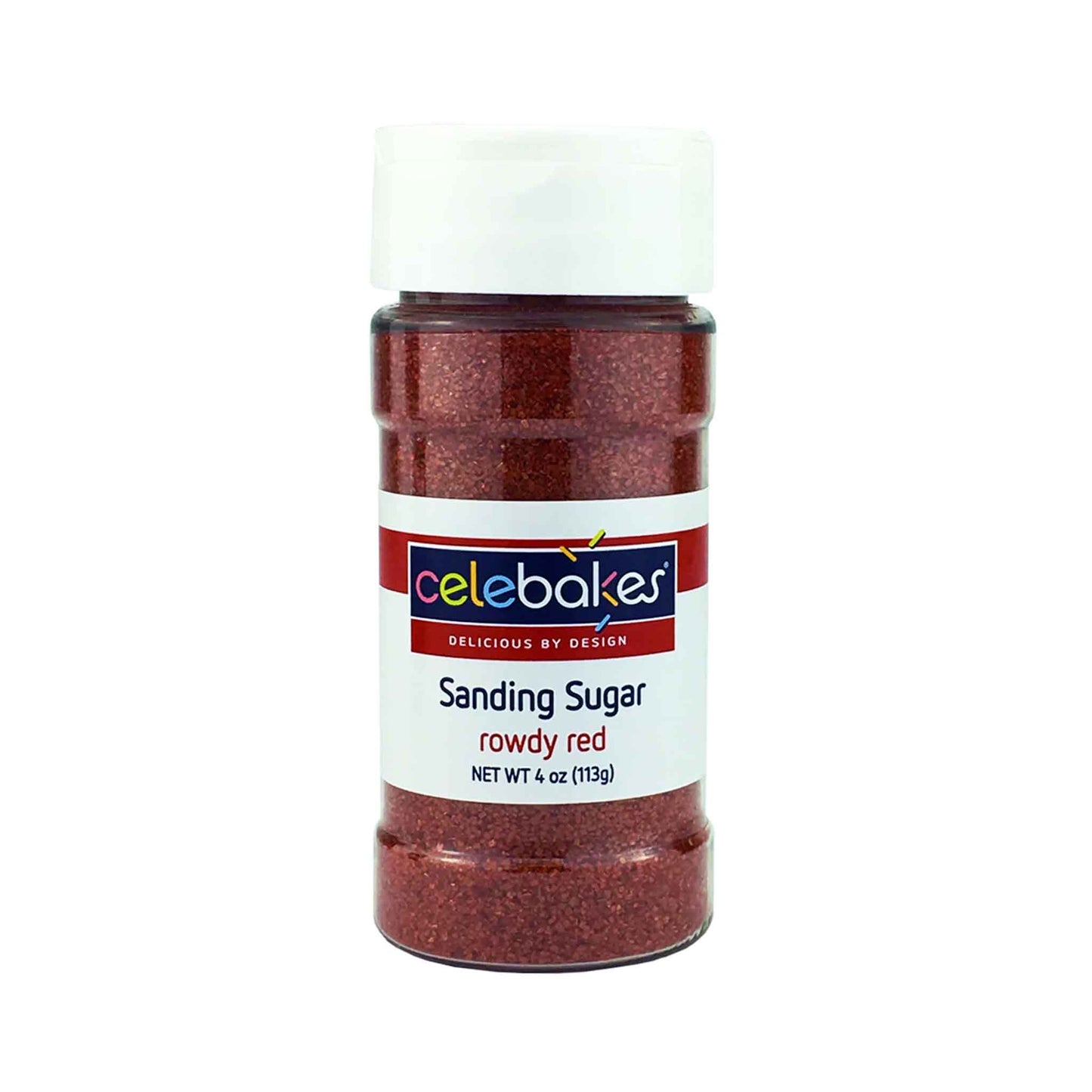 CK CELEBAKES ROWDY RED SANDING SUGAR 4oz