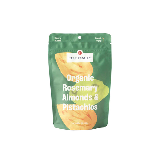 CLIF FAMILY ORGANIC ROSEMARY ALMONDS & PISTACHIOS 4oz