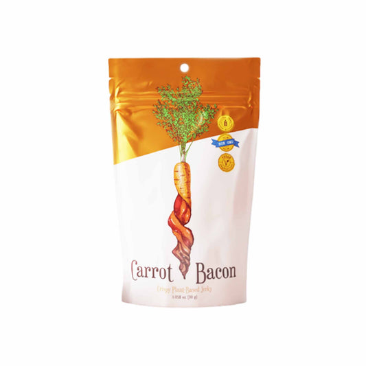 CRISPY PLANT BASED CARROT BACON JERKY 30g