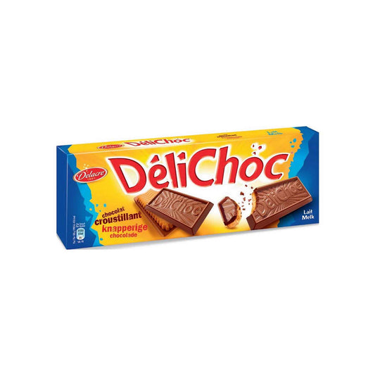 DELACRE DELICHOC MILK CHOCOLATE COOKIES 150g