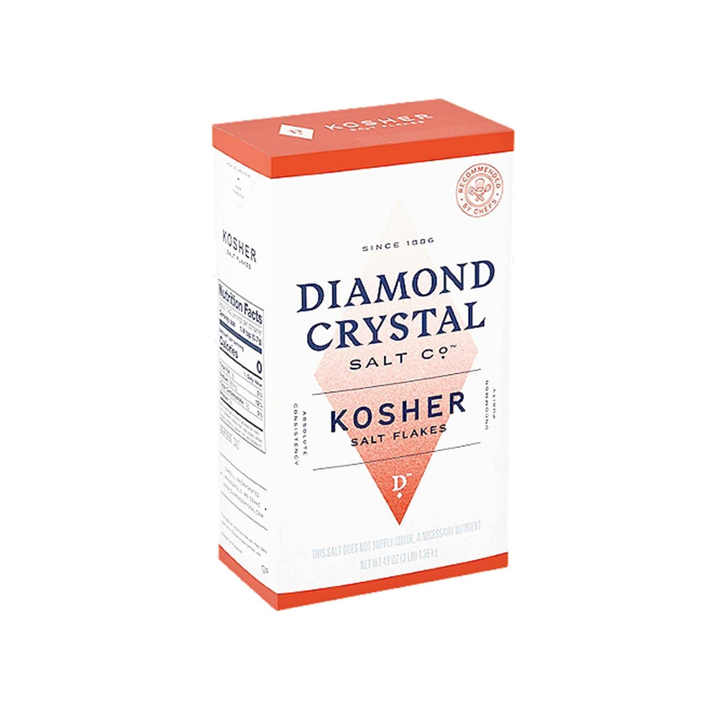 DIAMOND CRYSTAL KOSHER SALT FLAKES 48oz