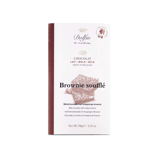 DOLFIN CRISPY BROWNIE MILK CHOCOLATE 70g