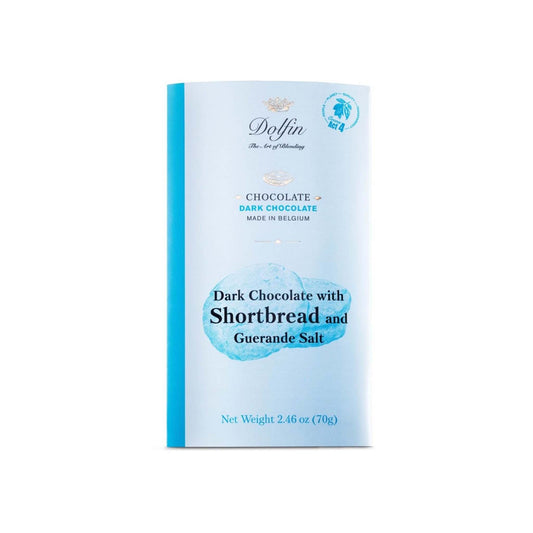 DOLFIN DARK SHORTBREAD AND SEA SALT 60% DARK CHOCOLATE 70g