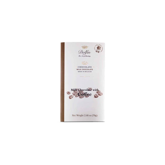 DOLFIN MILK CHOCOLATE WITH COFFEE 70g