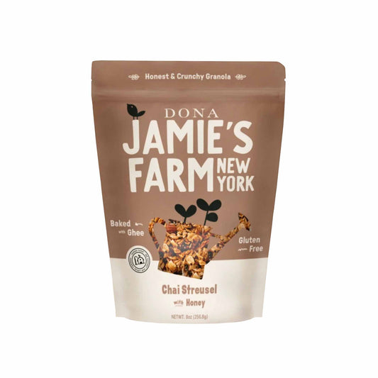 DONA JAMIES FARM CHAI STREUSEL WITH HONEY GRANOLA 8oz