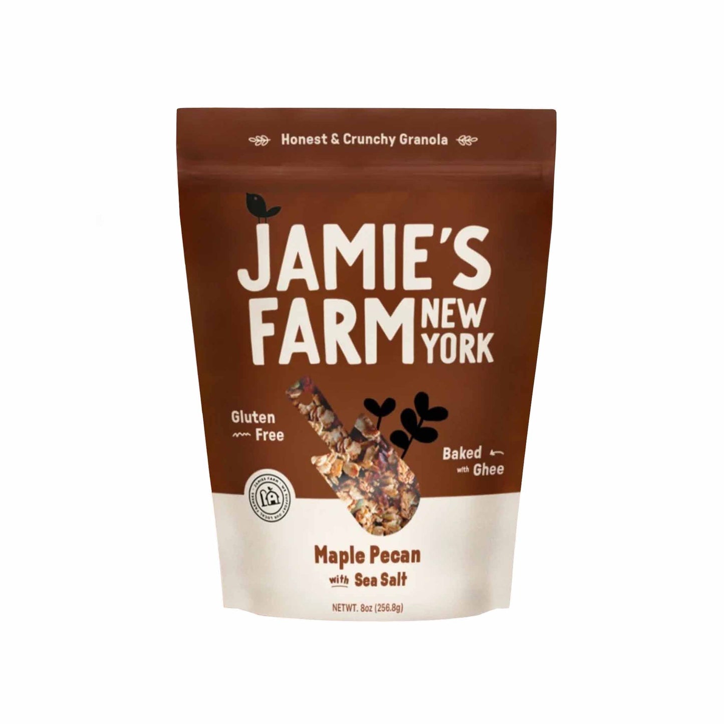 DONA JAMIE'S FARM MAPLE PECAN WITH SEA SALT GRANOLA 8oz