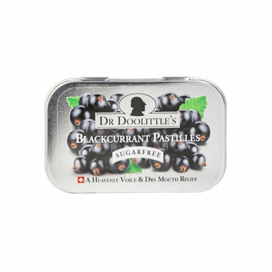 DR. DOOLITTLE'S SUGAR FREE BLACKCURRANT PASTILLES 60g