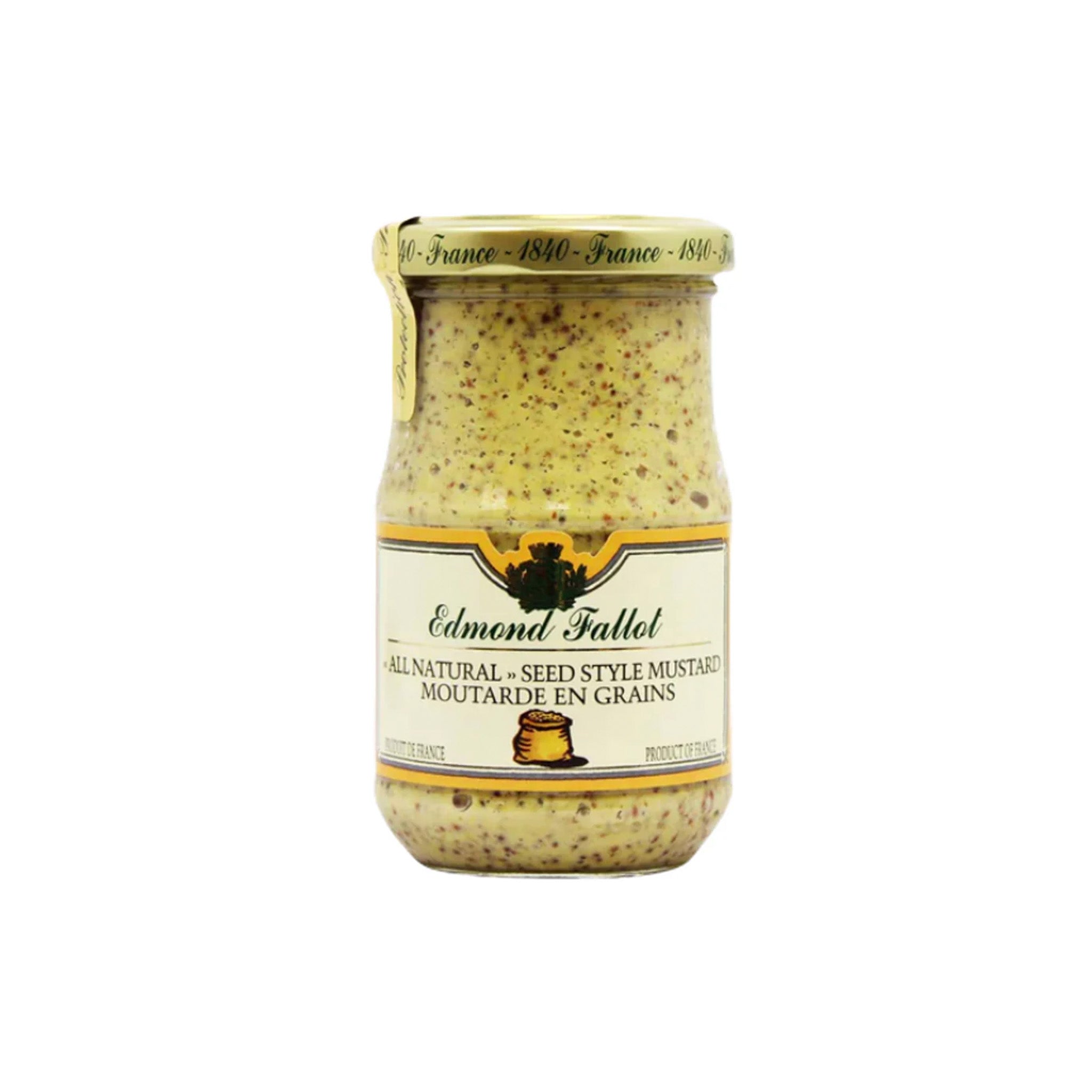 EDMOND FALLOT SEED STYLE MUSTARD 210g