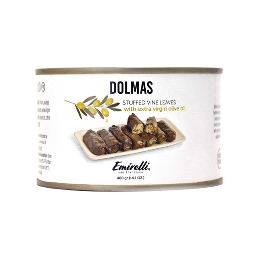 EMIRELLI DOLMAS IN EXTRA VIRGIN OLIVE OIL 400g