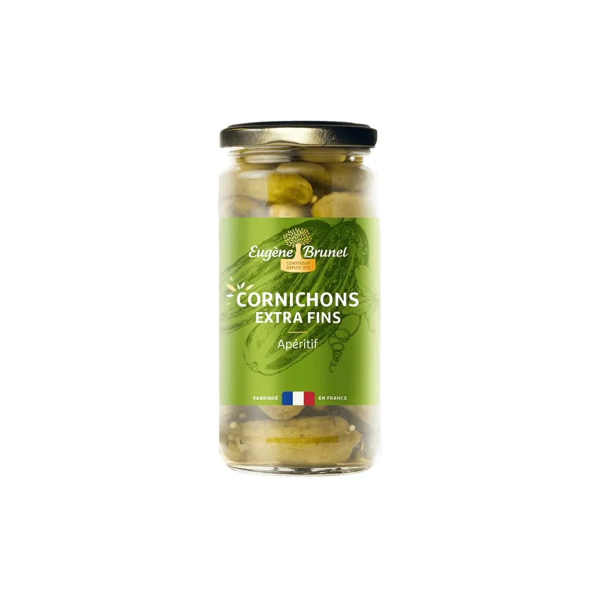 EUGENE BRUNEL CORNICHONS IN VINEGAR 190g