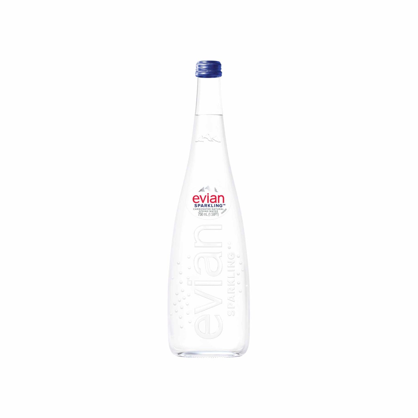 EVIAN SPARKLING WATER 750ml