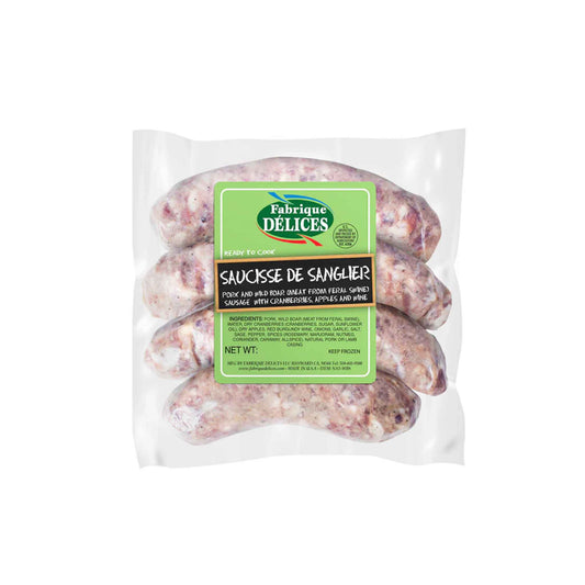 FABRIQUE DELICES SANGLIER (WILD BOAR) SAUSAGE