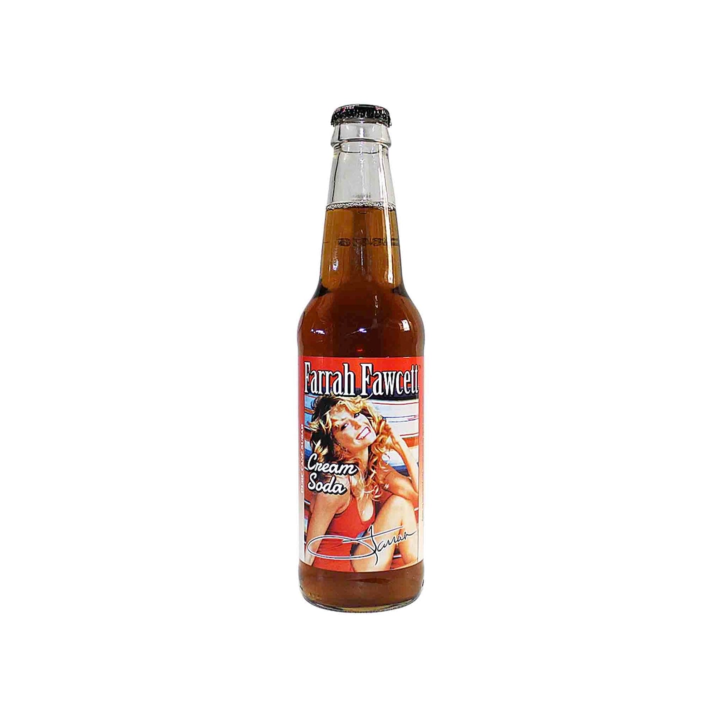 FARRAH FAWCETT CREAM SODA 12oz