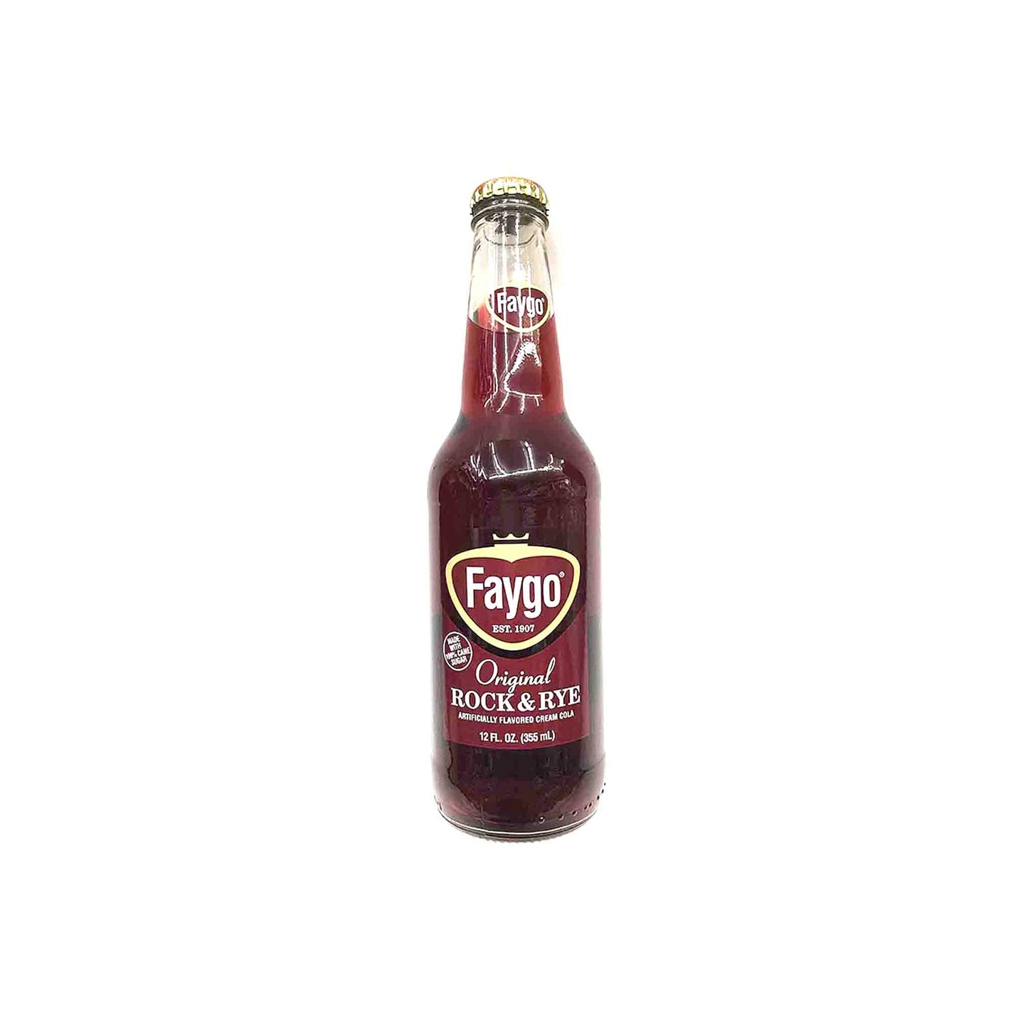 FAYGO ROCK & RYE SODA 12oz