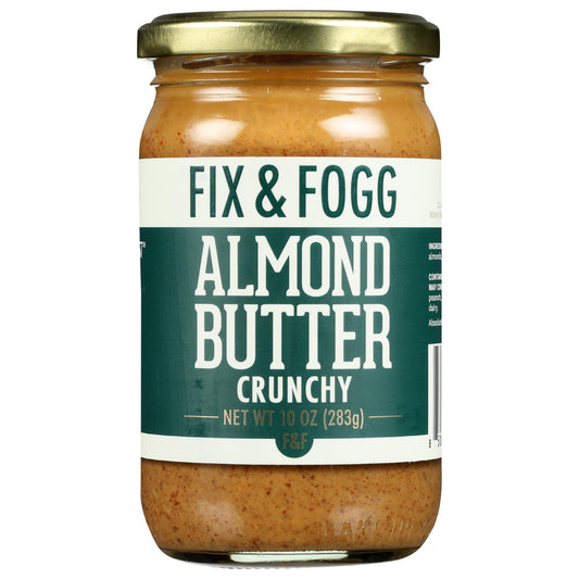 FIX & FOGG CRUNCHY ALMOND BUTTER 283g