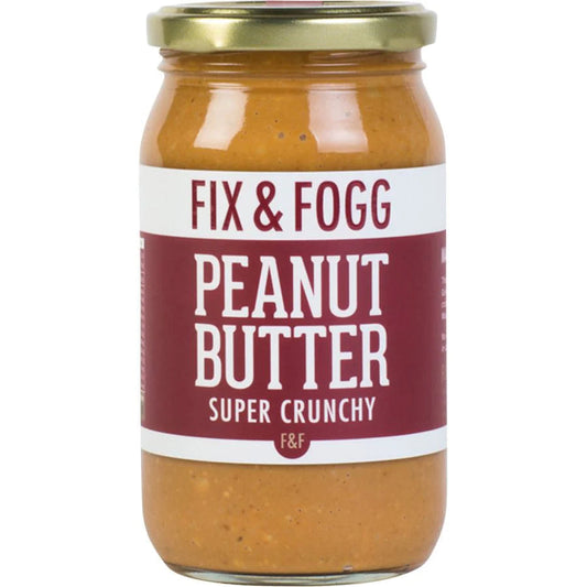 FIX & FOGG CRUNCHY PEANUT BUTTER 375g