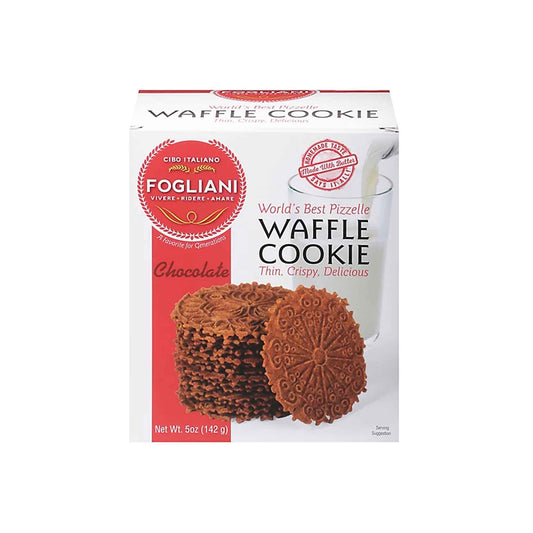 FOGLIANI PIZZELLE CHOCOLATE WAFFLE COOKIE 5oz