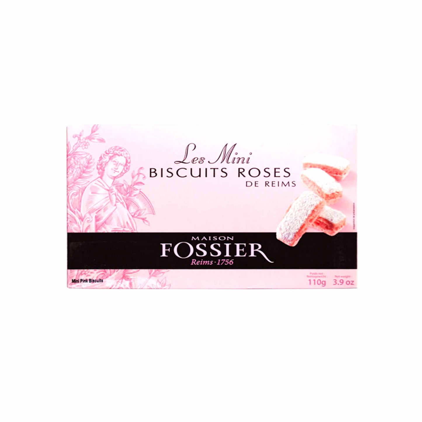 FOSSIER MINI BISCUIT ROSES DE REIMS BOX 110g