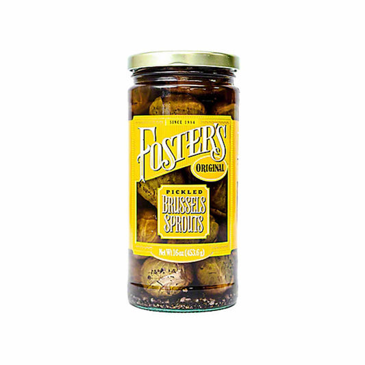 FOSTERS PICKLED BRUSSEL SPROUTS 16oz