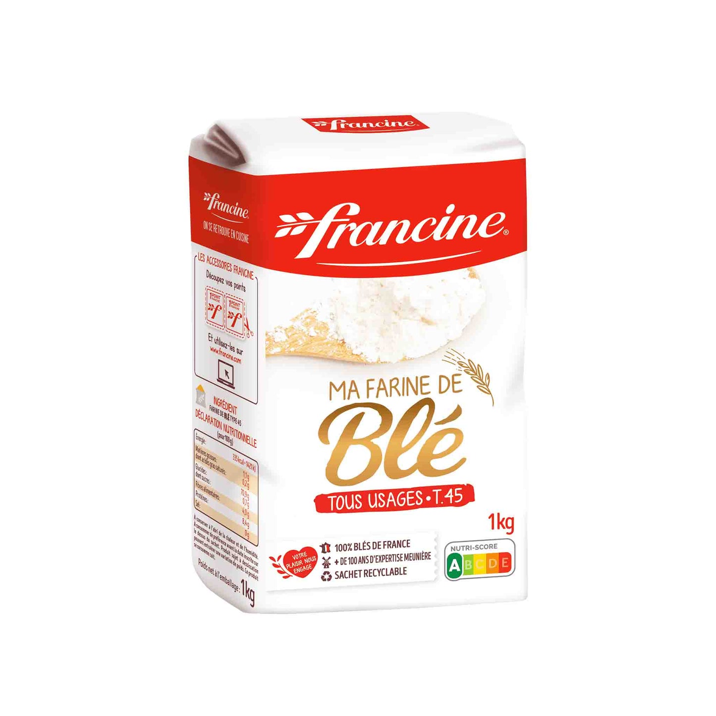 FRANCINE FARINE ORIGINAL ALL PURPOSE FLOUR 1kg