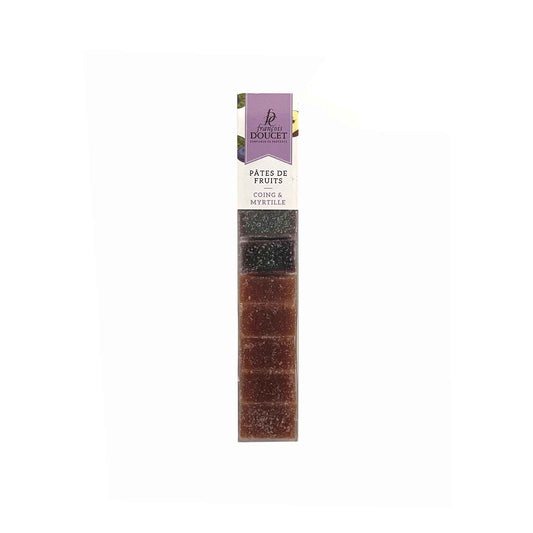 FRANCOIS DOUCET QUINCE & BLUEBERRY FRUIT JELLIES 180g