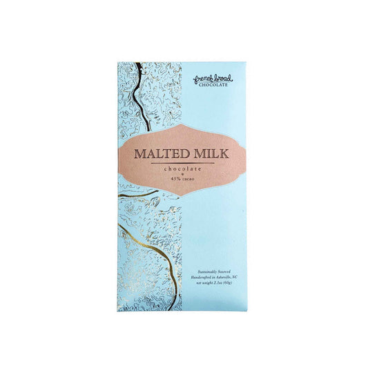 FRENCH BROAD 45% MALTED MILK CHOCOLATE 60g