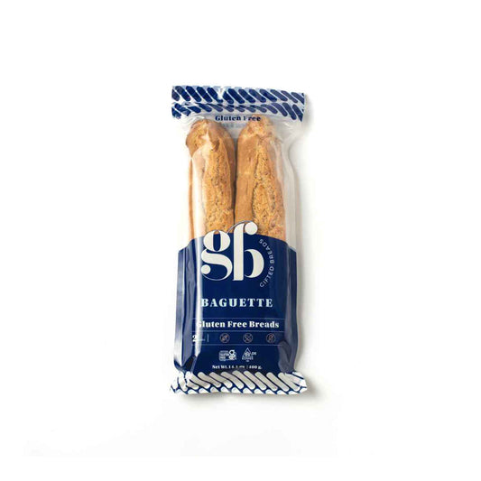 GIFTED BREADS GLUTTEN FREE 2 BAGUETTES 400g