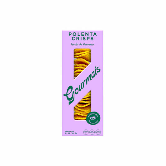 GOURMAIS POLENTA HERBES DE PROVENCE CRISPS 100g