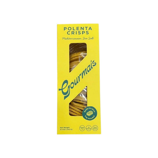 GOURMAIS POLENTA MEDITERRANEAN SEA SALT CRISPS 100g