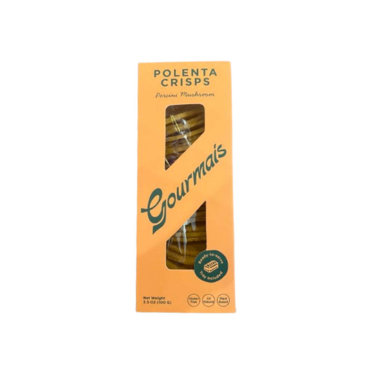 GOURMAIS POLENTA PORCINI MUSHROOM CRISPS 100g