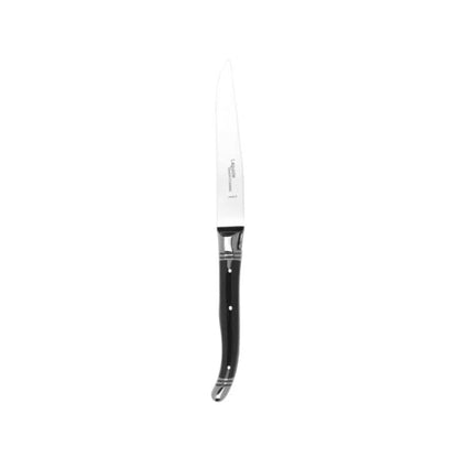 GOYON CHAZEAU 6 LAGUIOLE AVANTAGE KNIVES IN BLACK